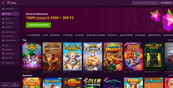 malina casino nouveau casino en ligne