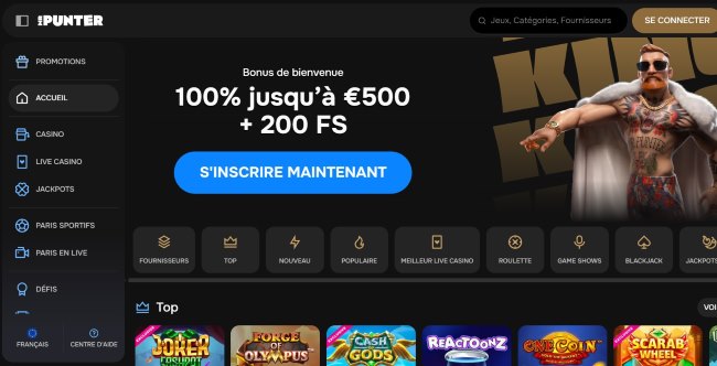 Mr punter nouveau casino en ligne