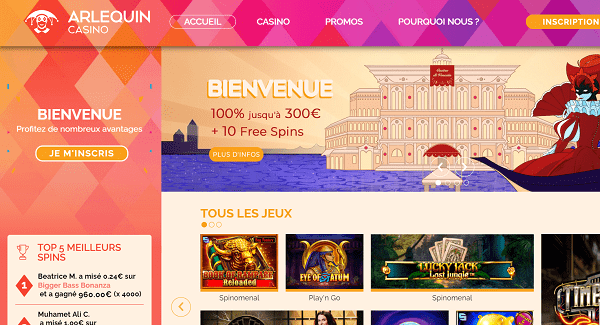 arlequin casino